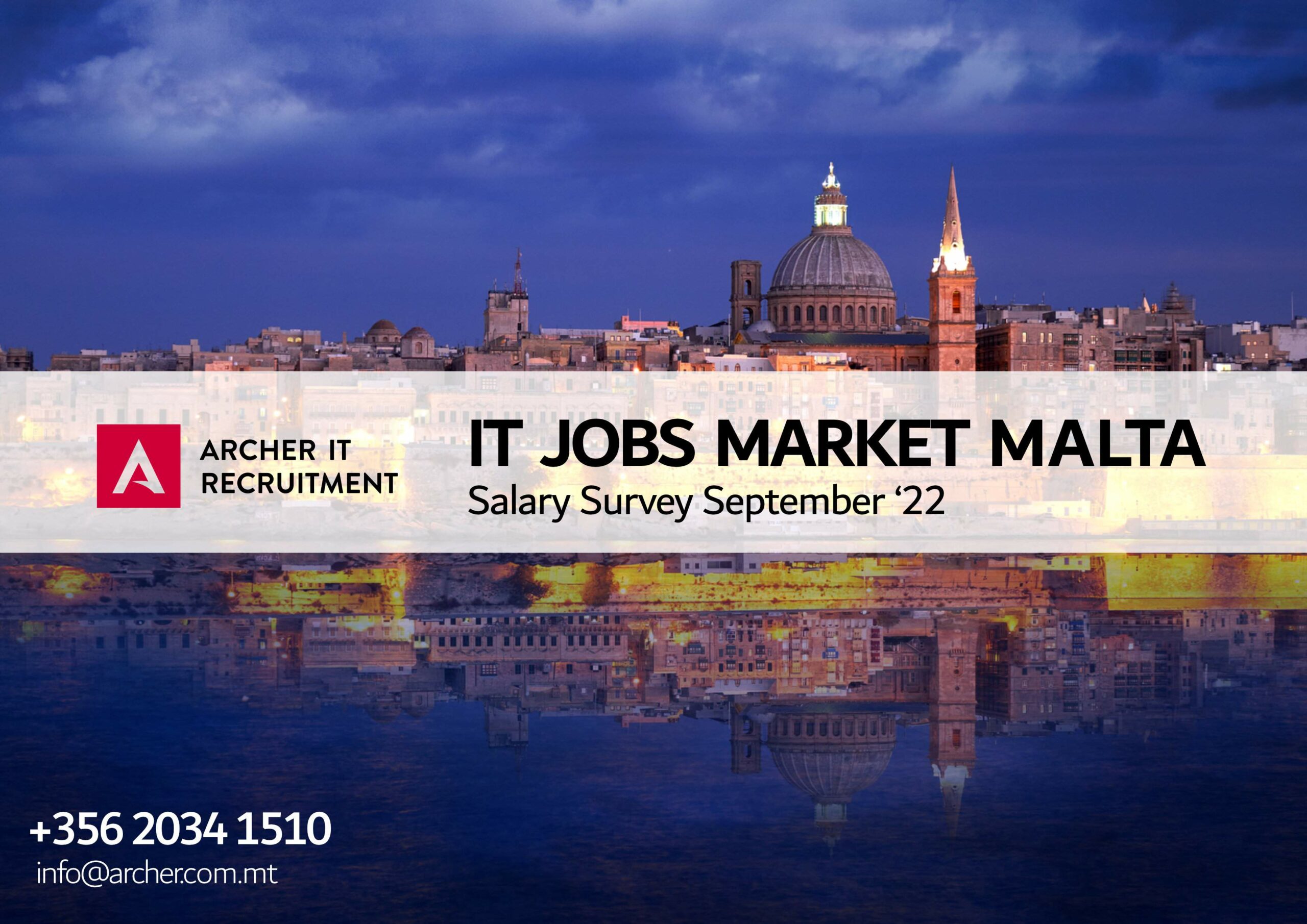 Archer IT Recruitment Salary Survey Malta September 2022